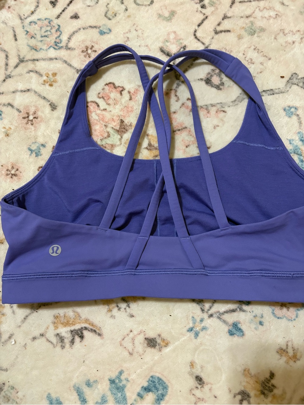 lululemon athletica Strappy Sports Bra - Purple. Size 10. Like New!